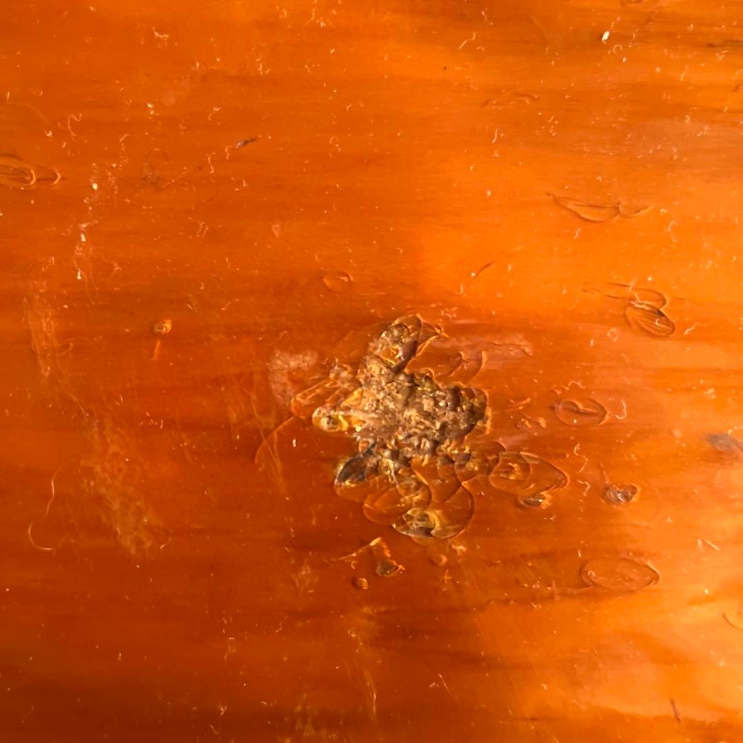 花梨か杉の木一枚板テーブル