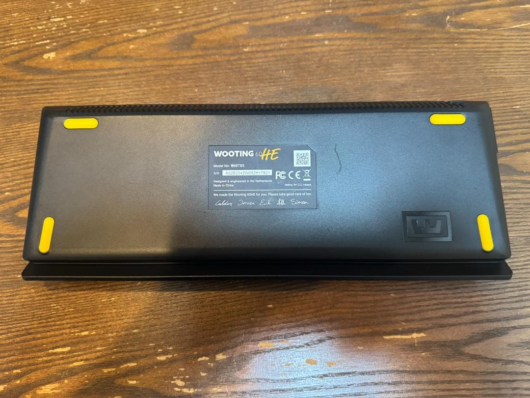 Wooting 60HE+ US配列 ラピッドトリガー 付属品新品 動作済
