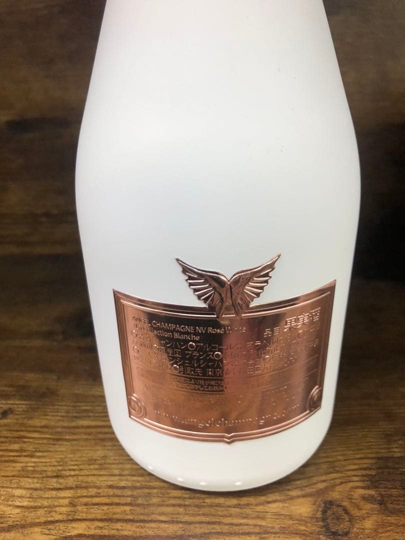 【値下げ可】ANGEL シャンパン ブリュット　ロゼ　ホワイト750ml 未開封