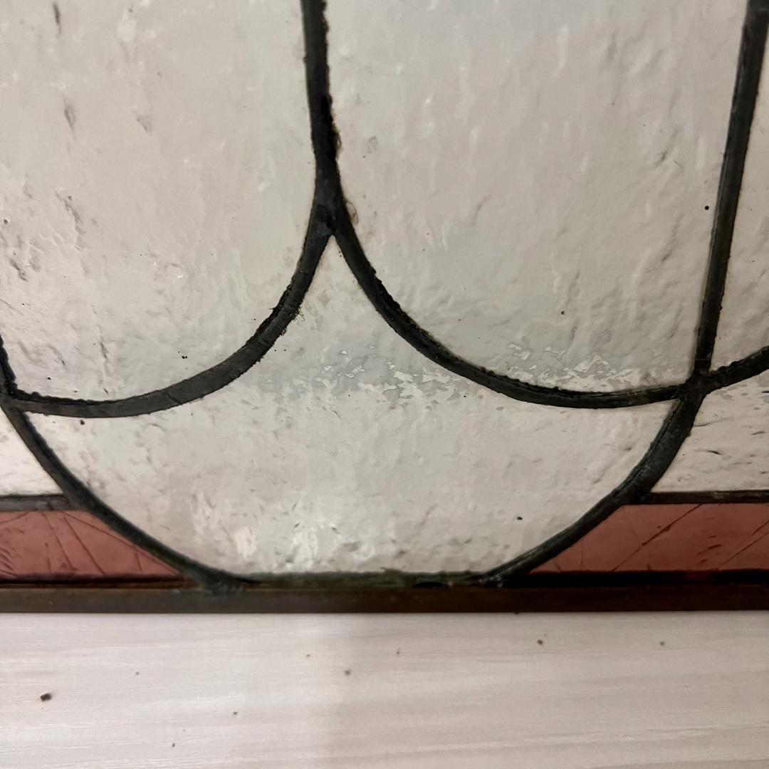 ステンドグラス　アンティーク　パネル　サンキャッチャー