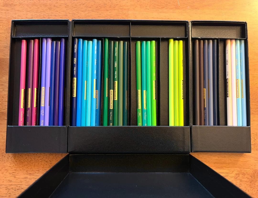 Sanford サンフォード 色鉛筆 カリスマカラー 72色セット