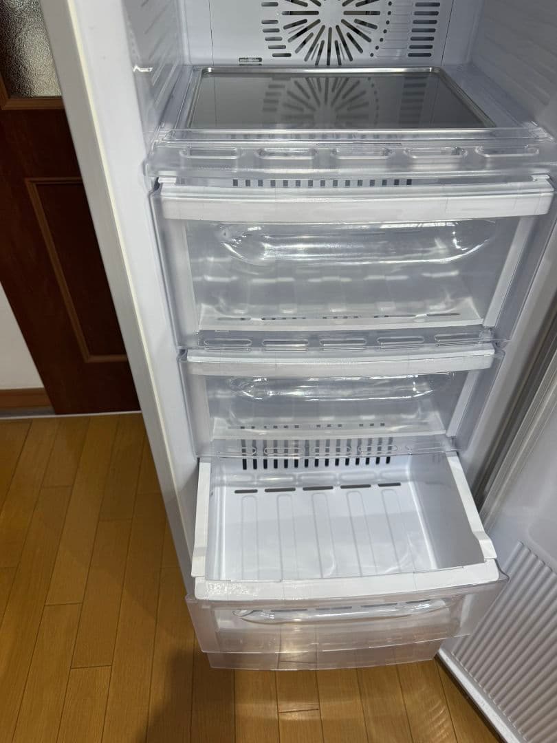 三菱 5段式冷凍庫 シルバー