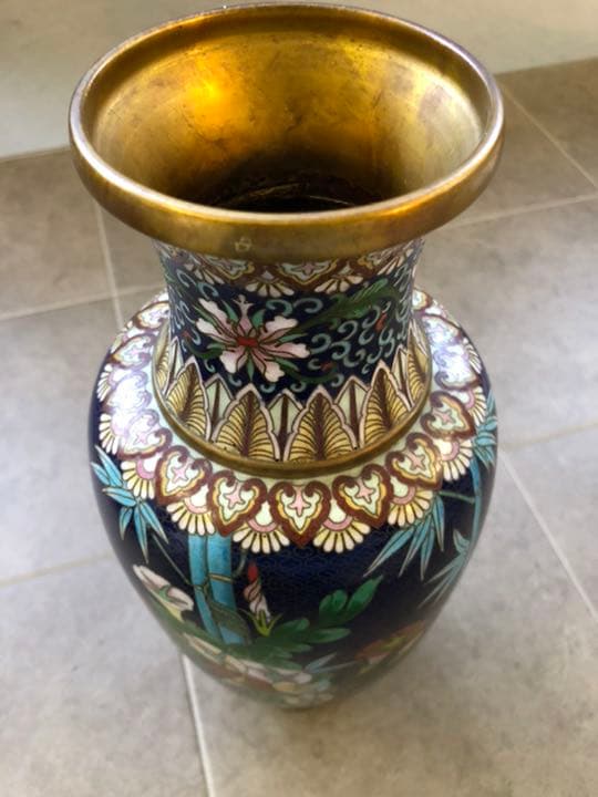 実売13万円？　花瓶　骨董品　中国　詳細不明