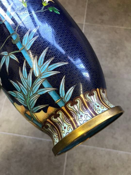 実売13万円？　花瓶　骨董品　中国　詳細不明