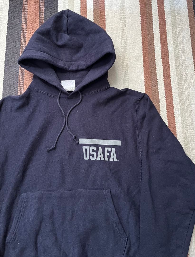 【美品】Champion USAFA リバースウィーブパーカー ミリタリー