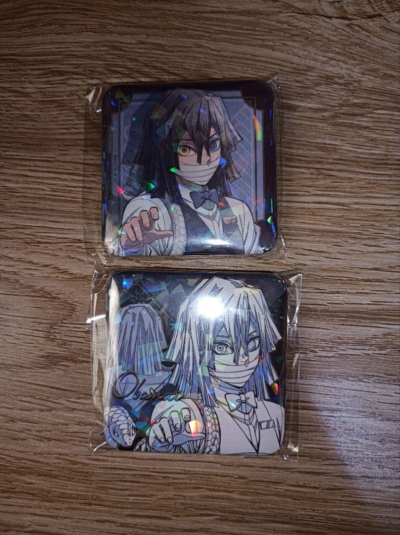 専用 鬼滅の刃　伊黒小芭内MOCTAIL 　モクテルバー ロト 缶バッジ等5点