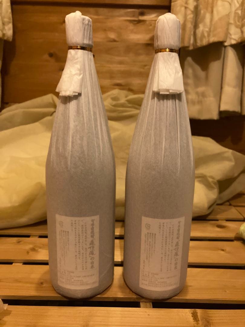 ピ*ロ様 森伊蔵 一升瓶　1.8L 2本セット 和紙包装