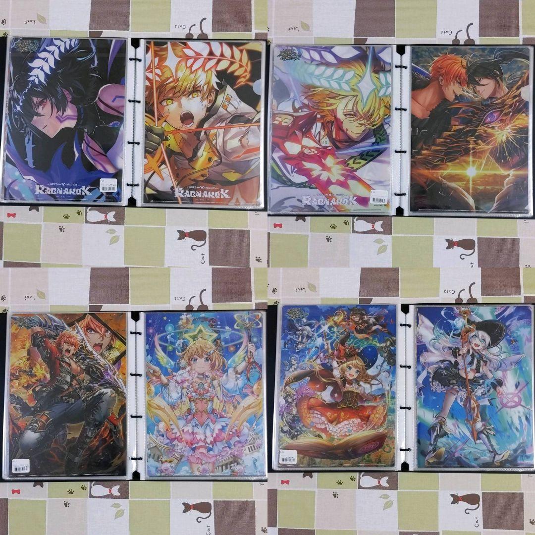 黒猫のウィズ クリアファイル 全34種 コンプリートセット フィナーレくじ