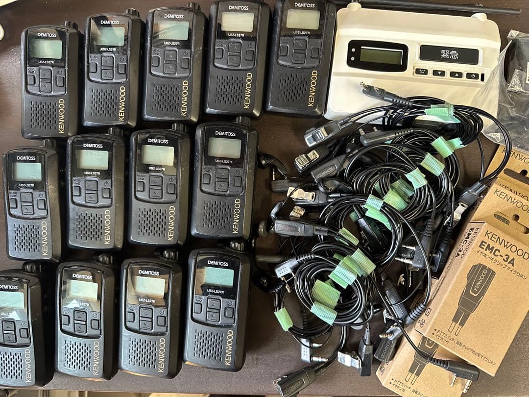 KENWOOD トランシーバー UBZ-LS27R 13台＋中継機セット