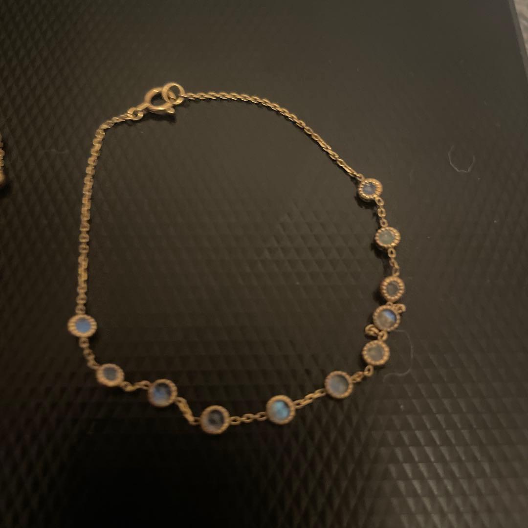 ゴールドチェーン アンクレット 3本セット