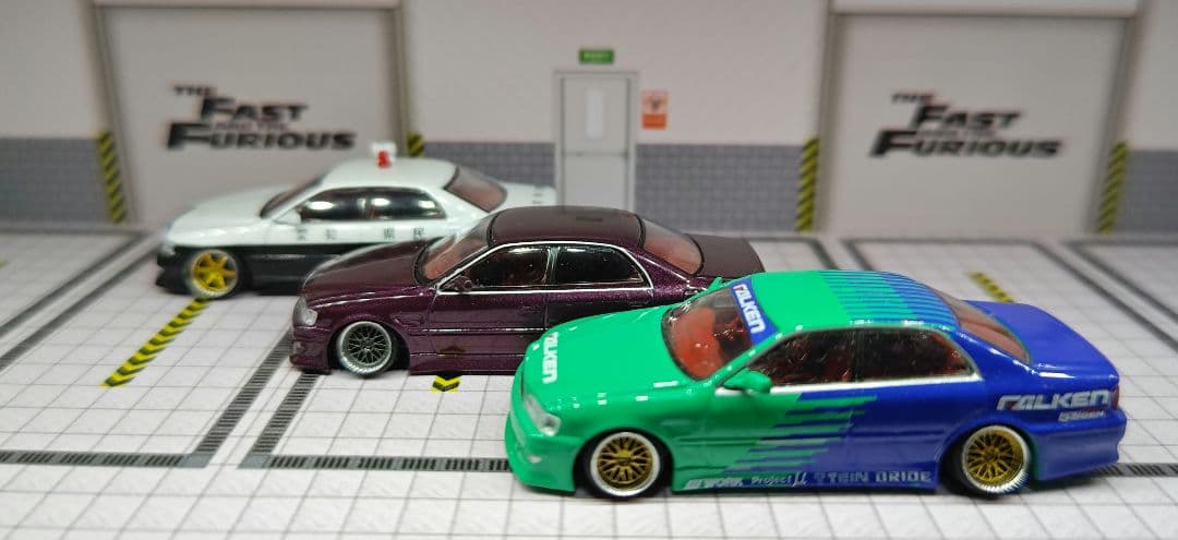 TARMAC WORKS TOYOTA JZX100 CHASER 3台セット