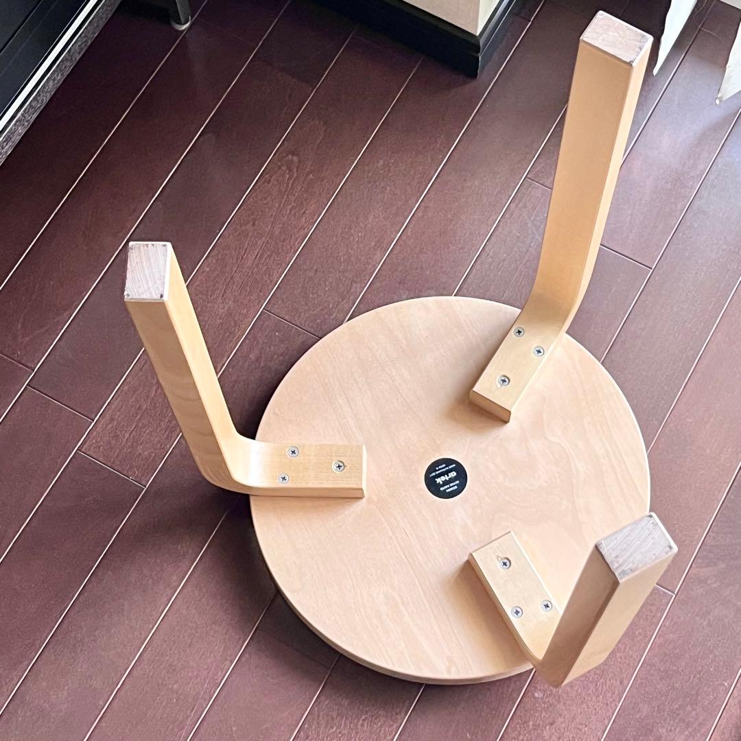 Supreme / Artek Aalto Stool 60 箱無し