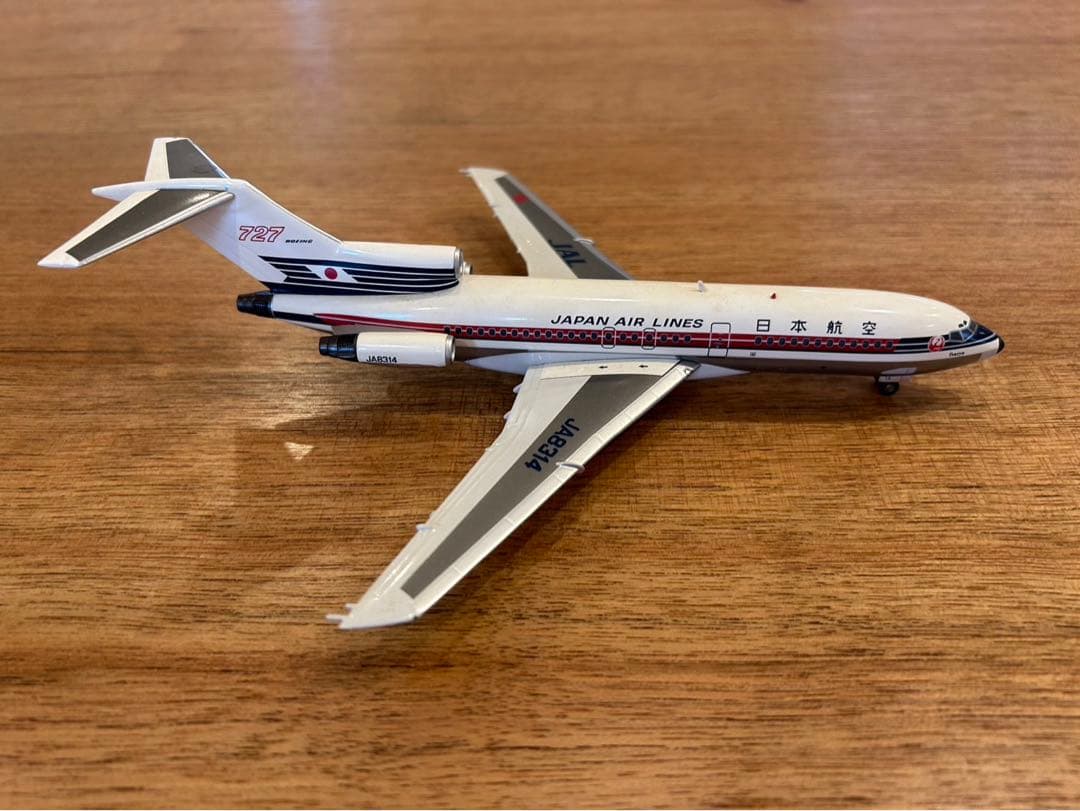 Q*0様 [希少模型]JAL日本航空　B727-100 JA8314(1/200