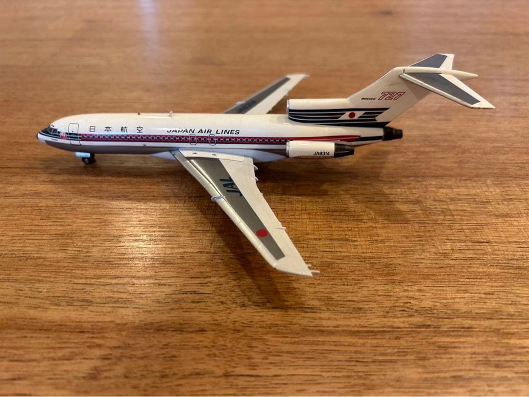 Q*0様 [希少模型]JAL日本航空　B727-100 JA8314(1/200