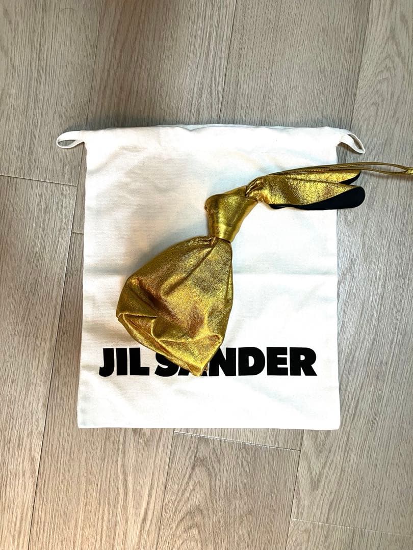JIL SANDER うさぎバッグ　ゴールド