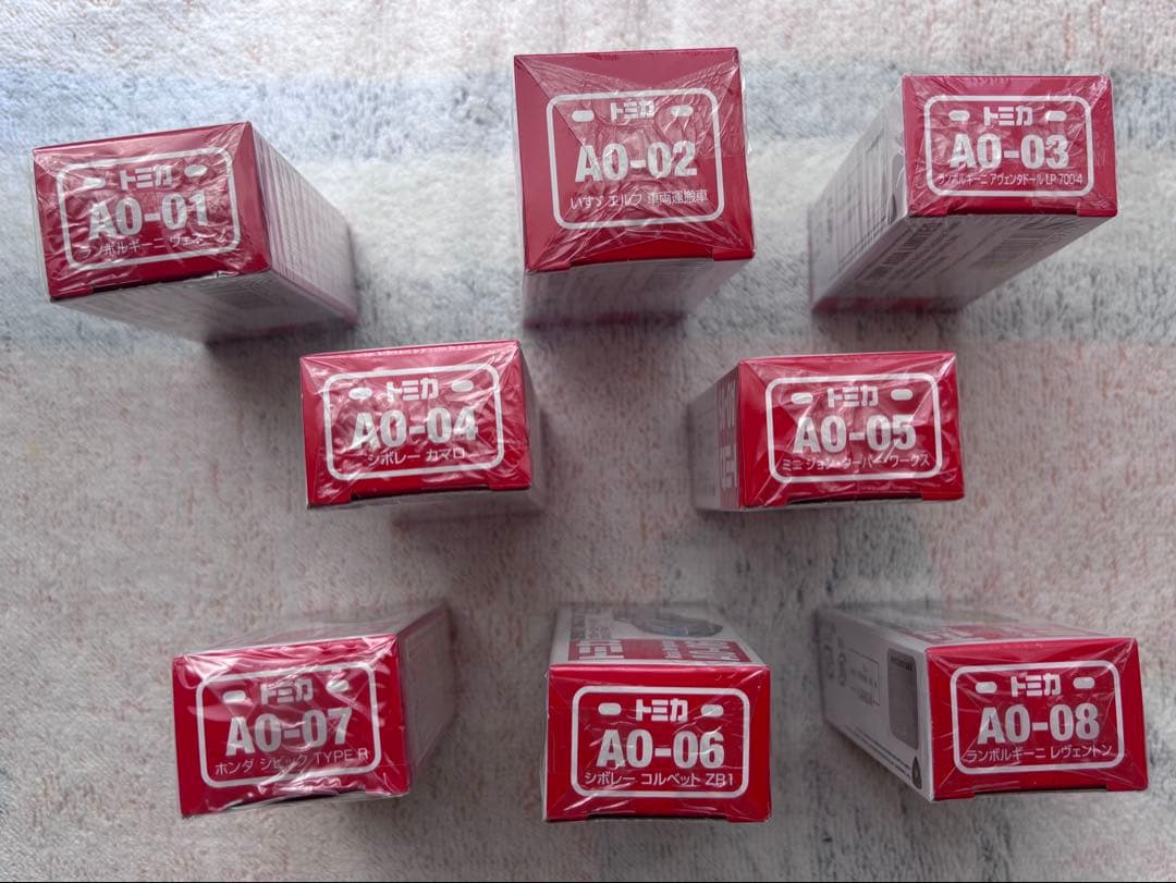 【大特価・新品未開封】 トミカ アジアオリジナル 海外限定 ミニカー 8台セット