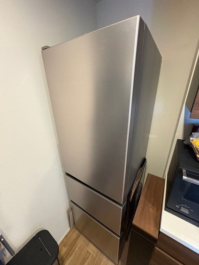 日立 冷蔵庫 R-V32NVL 315L シャンパンゴールドカラー左開き