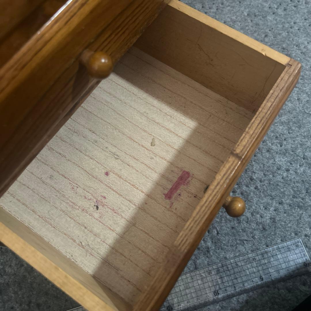 和物タンス 木製 小引き出し 5段 レトロ 古家具