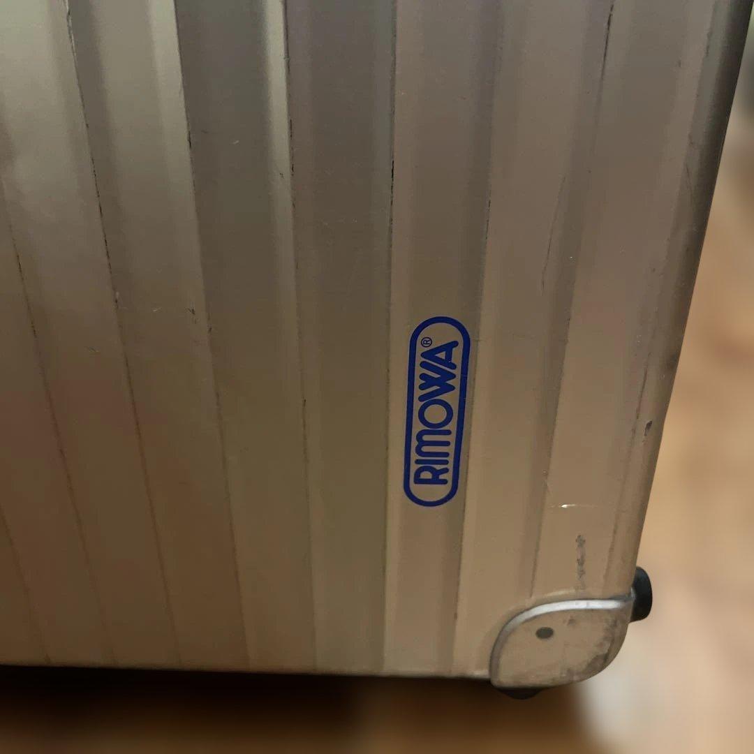 リモワ　2輪　オパール　機内持ち込みサイズ　青ロゴ　レトロ