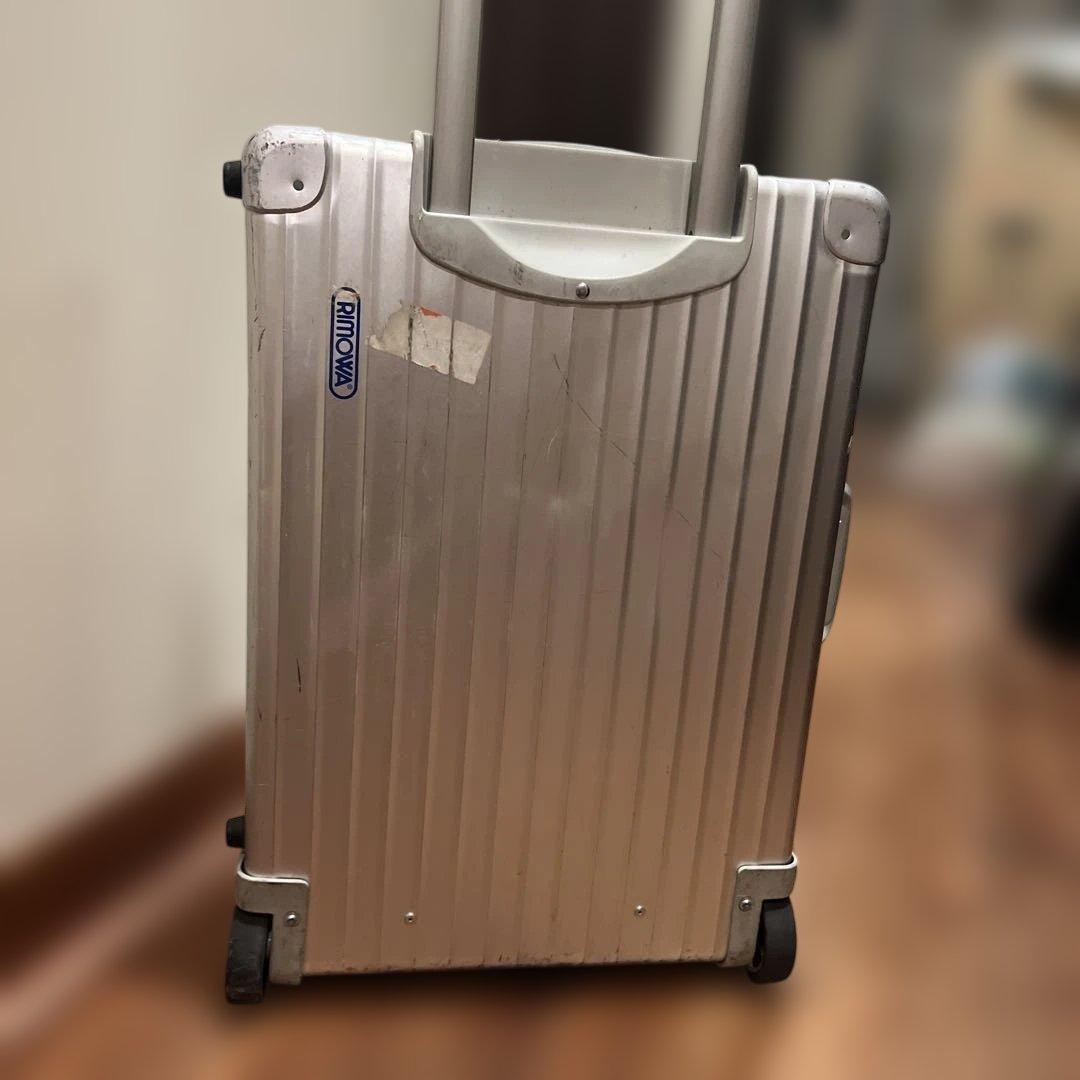 リモワ　2輪　オパール　機内持ち込みサイズ　青ロゴ　レトロ