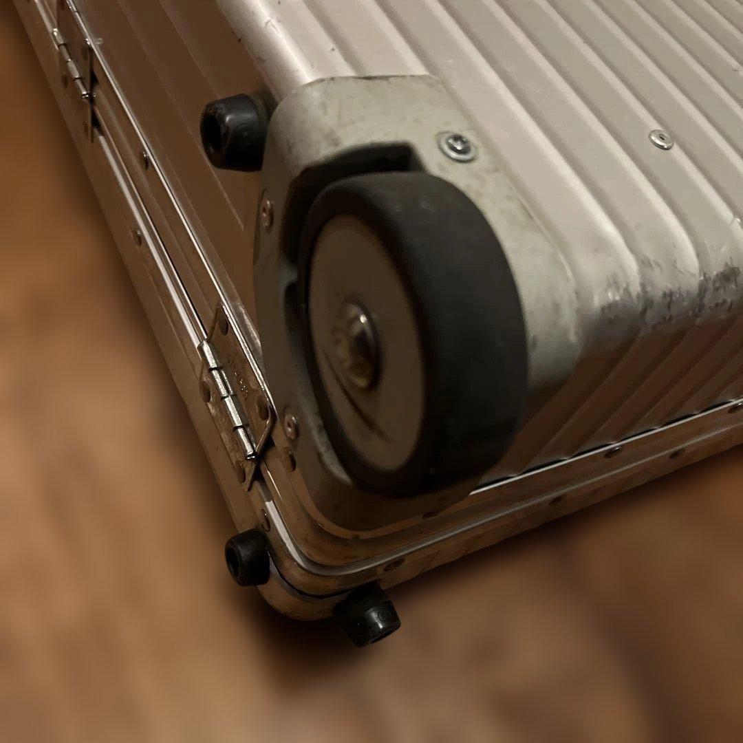 リモワ　2輪　オパール　機内持ち込みサイズ　青ロゴ　レトロ