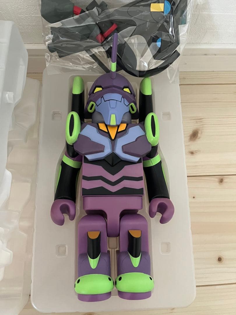 キューブリック　エヴァンゲリオン　初号機　400%　KUBRICK　ベアブリック