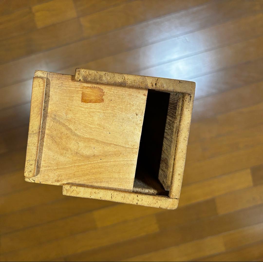 掛け軸　桃園仙境図 謝陽画　アート　中国　水墨画　青緑山水画　箱有　アンティーク