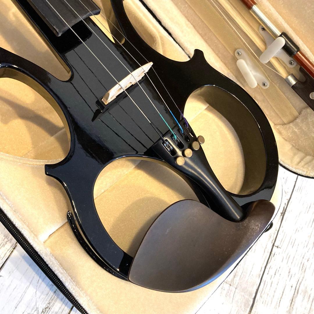 サイレント エレキ バイオリン ヴァイオリン HVPV-30 4/4