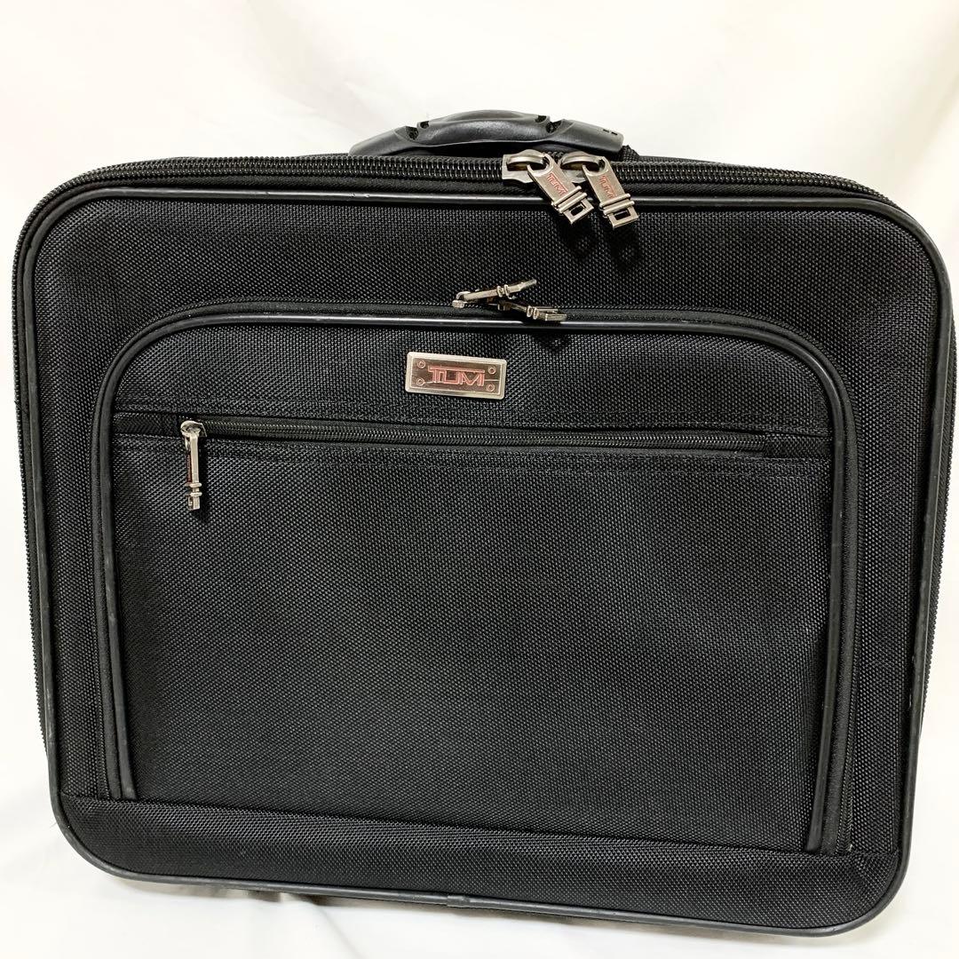 TUMI キャリーバッグ スーツケース 機内持ち込み 書類鞄 BLACK
