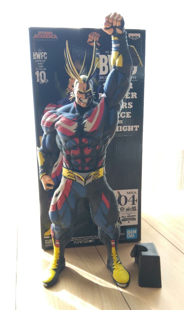 僕のヒーローアカデミア　SMSP D賞 オールマイト　 二次元彩色　海外正規品