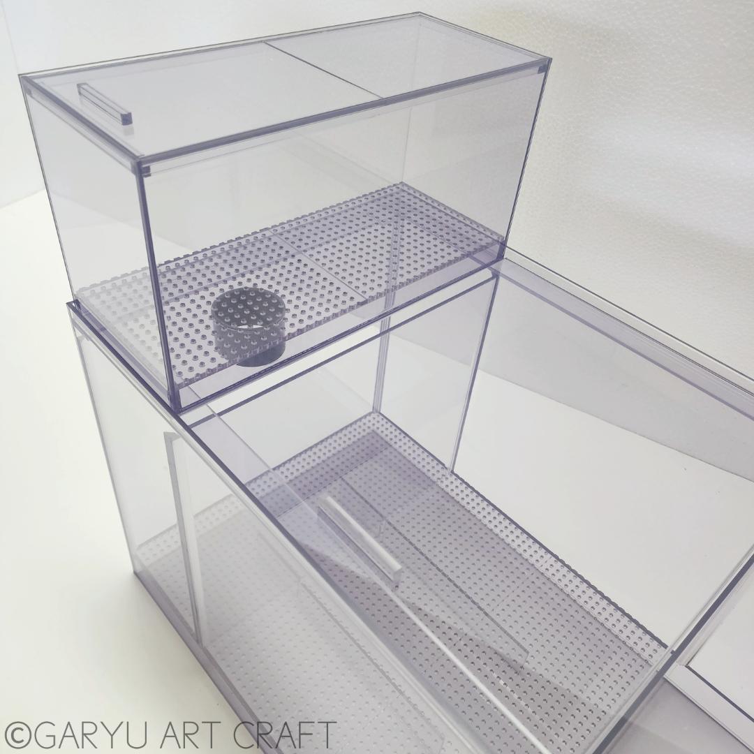 □国産3層式濾過槽□500×300×300h□オーバーフロー水槽用□