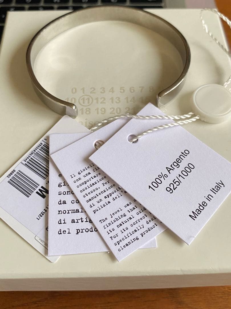 【正規品】Maison Margiela シルバー925 バングル