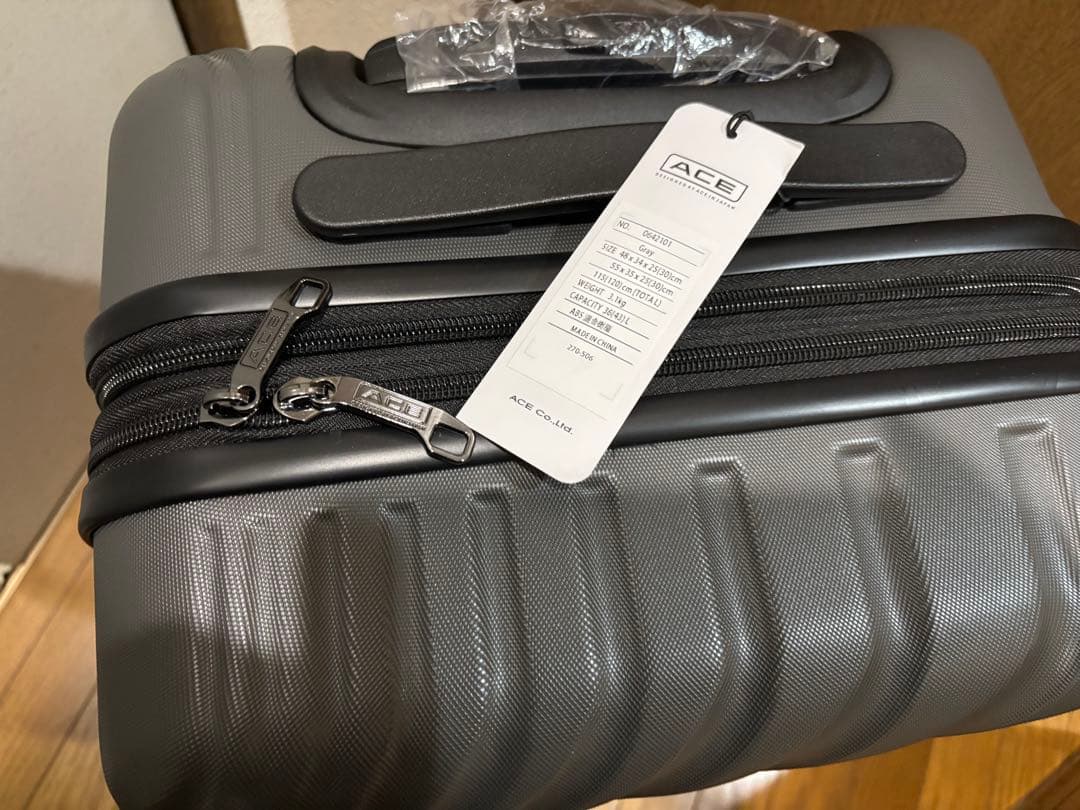 【新品未使用】ACE スーツケース　OVAL 36L/43L 拡張　機内持込