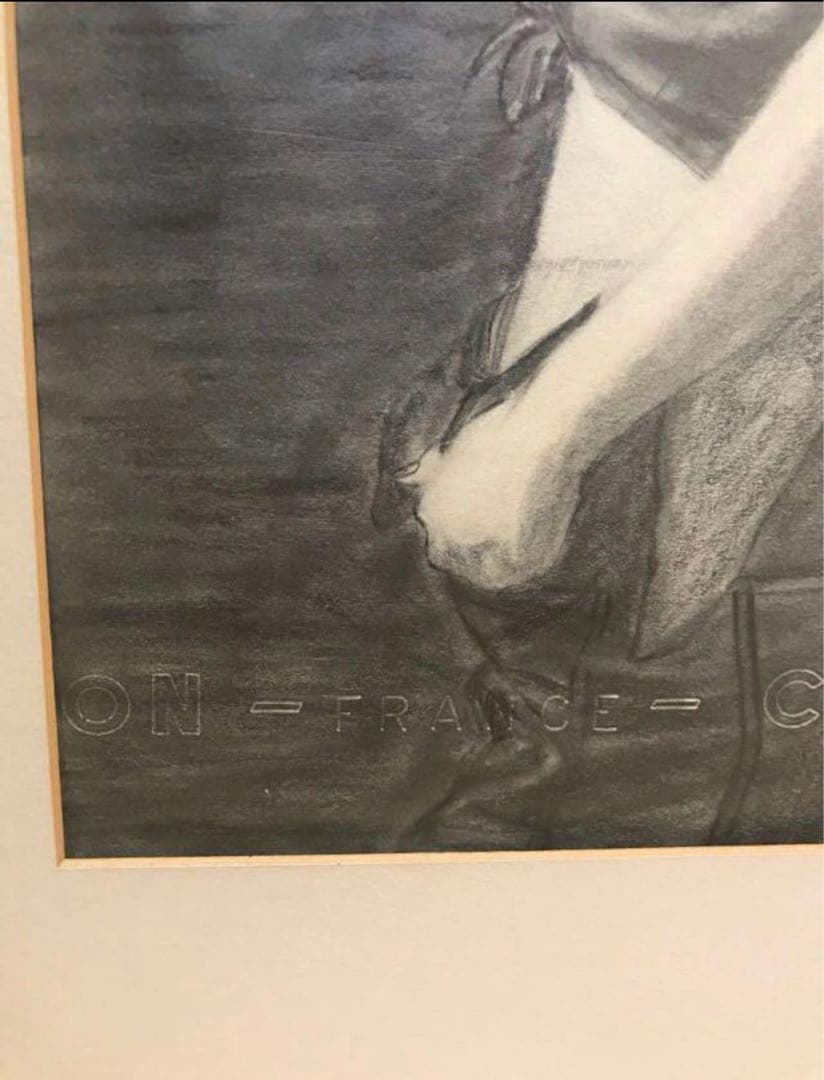 CAGRAIN CANSO 作 鉛筆画 / 木炭画