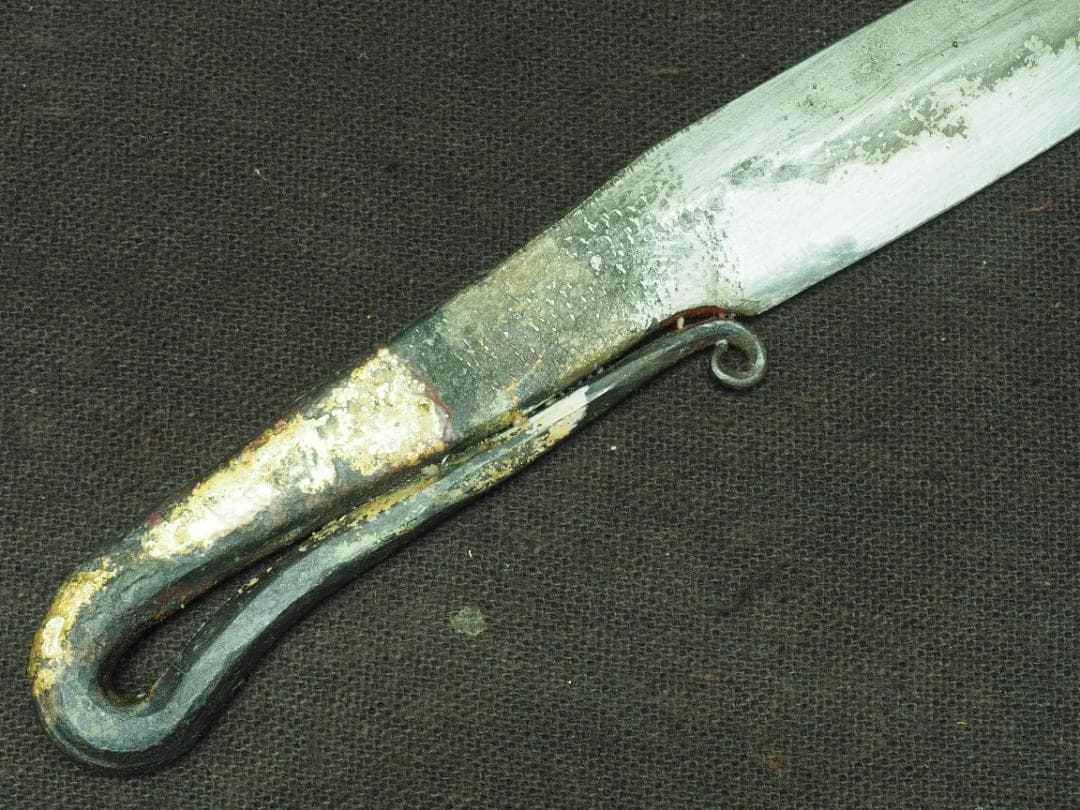 残欠刀　合法サイズ　１３.５cm　和式ナイフ　小刀