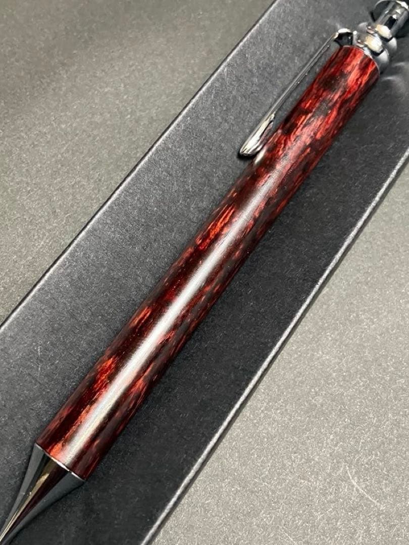 Flamberg 黄花梨 変わり杢 細軸シャープペン 0.5mm