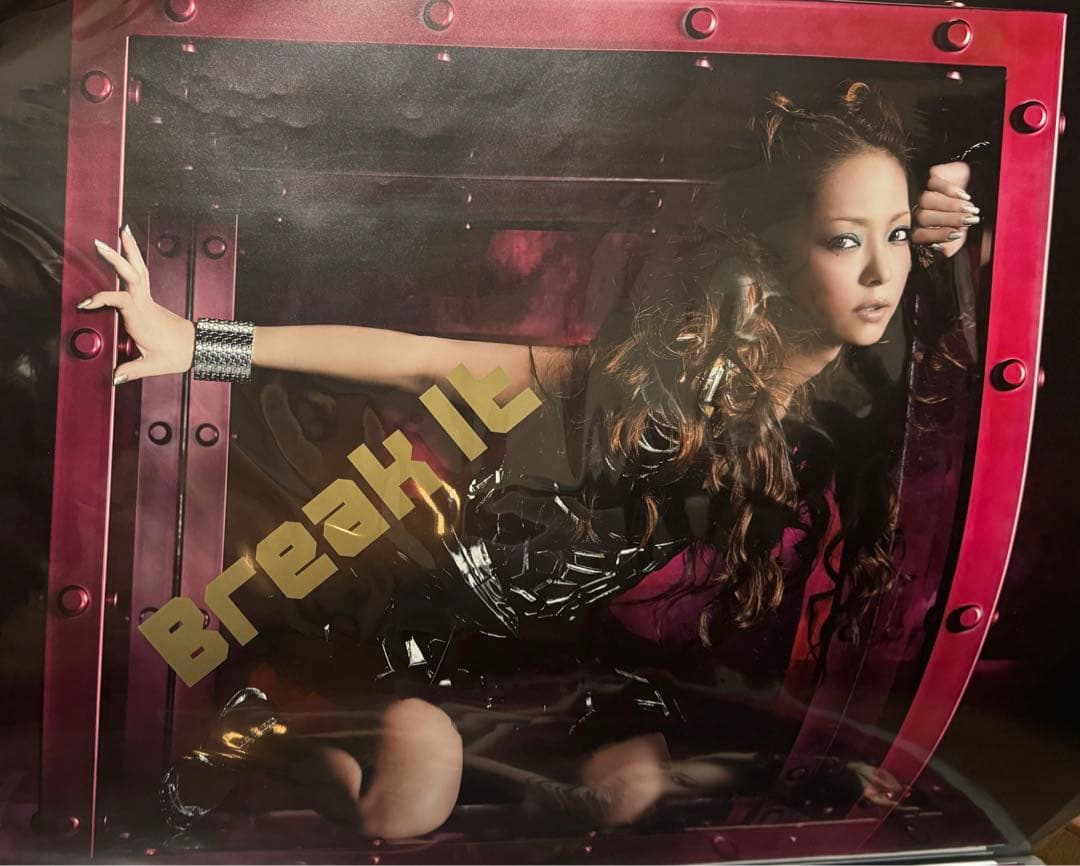 安室奈美恵 告知ポスター Break it/Get Myself Back 2枚