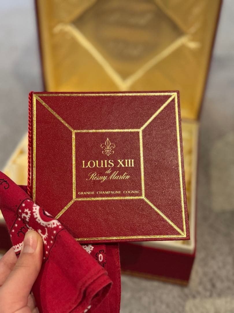 バカラ／レミーマルタン ルイ13世 コニャック空ボトル／BC66