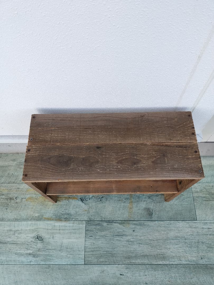 木製アンティーク棚　2つセット