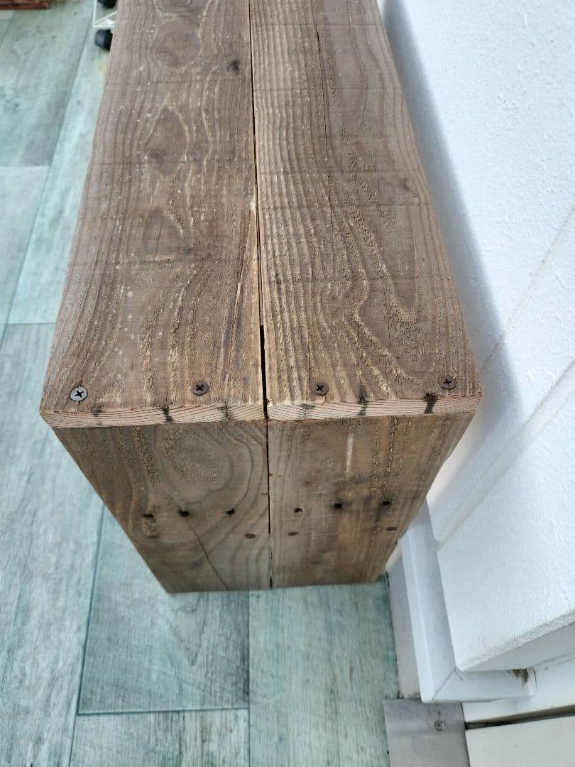 木製アンティーク棚　2つセット