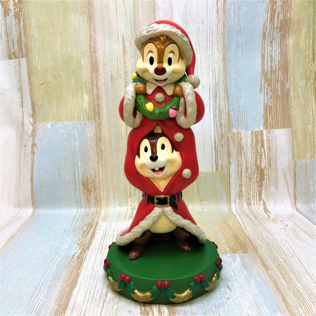 激激レア★チップとデール Chip Dale クリスマス ライトアップフィギュア