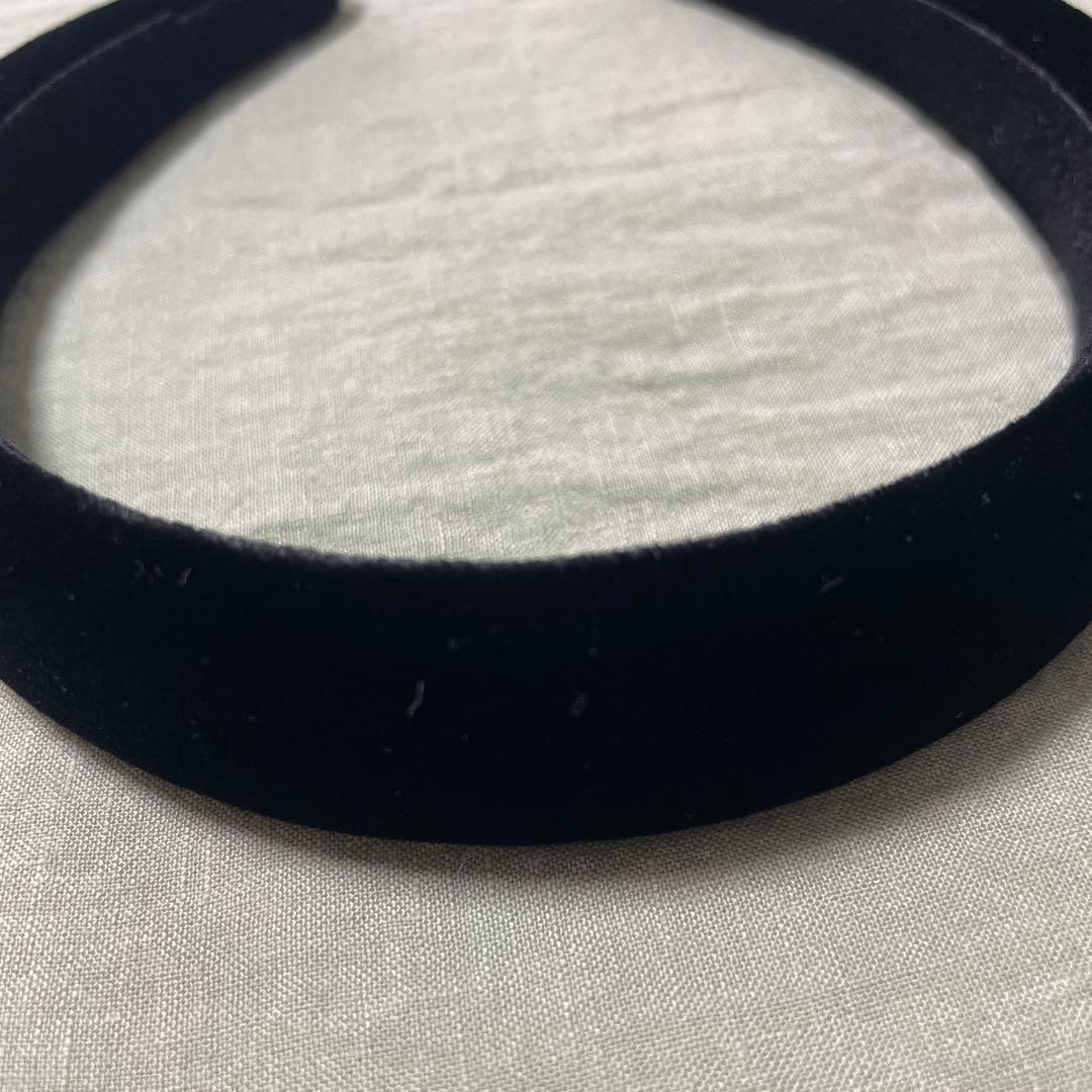 ALEXANDRE DE PARIS ベロアカチューシャ