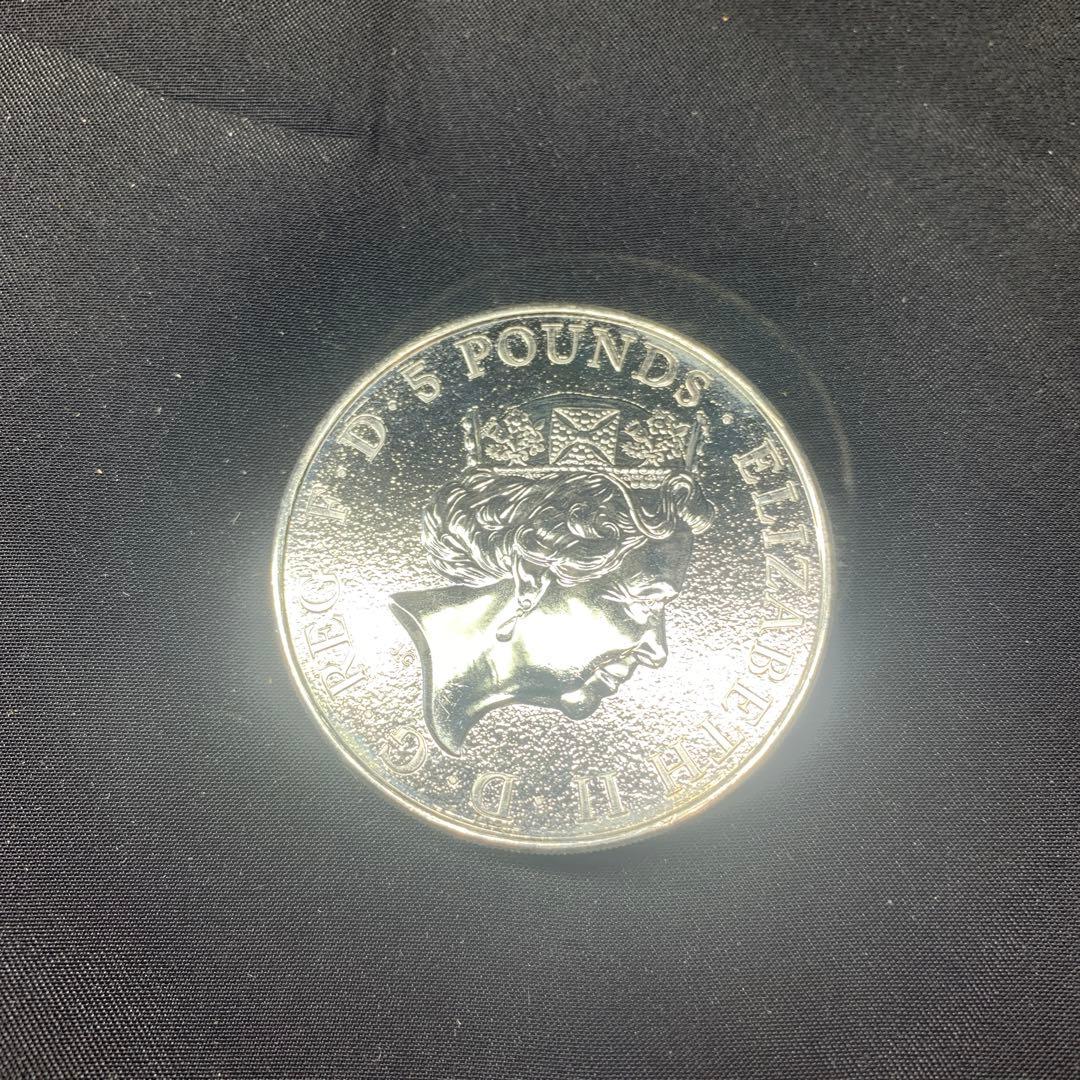 その2 純銀貨　2オンス　クイーンズビースト　2016 ライオン・イングランド