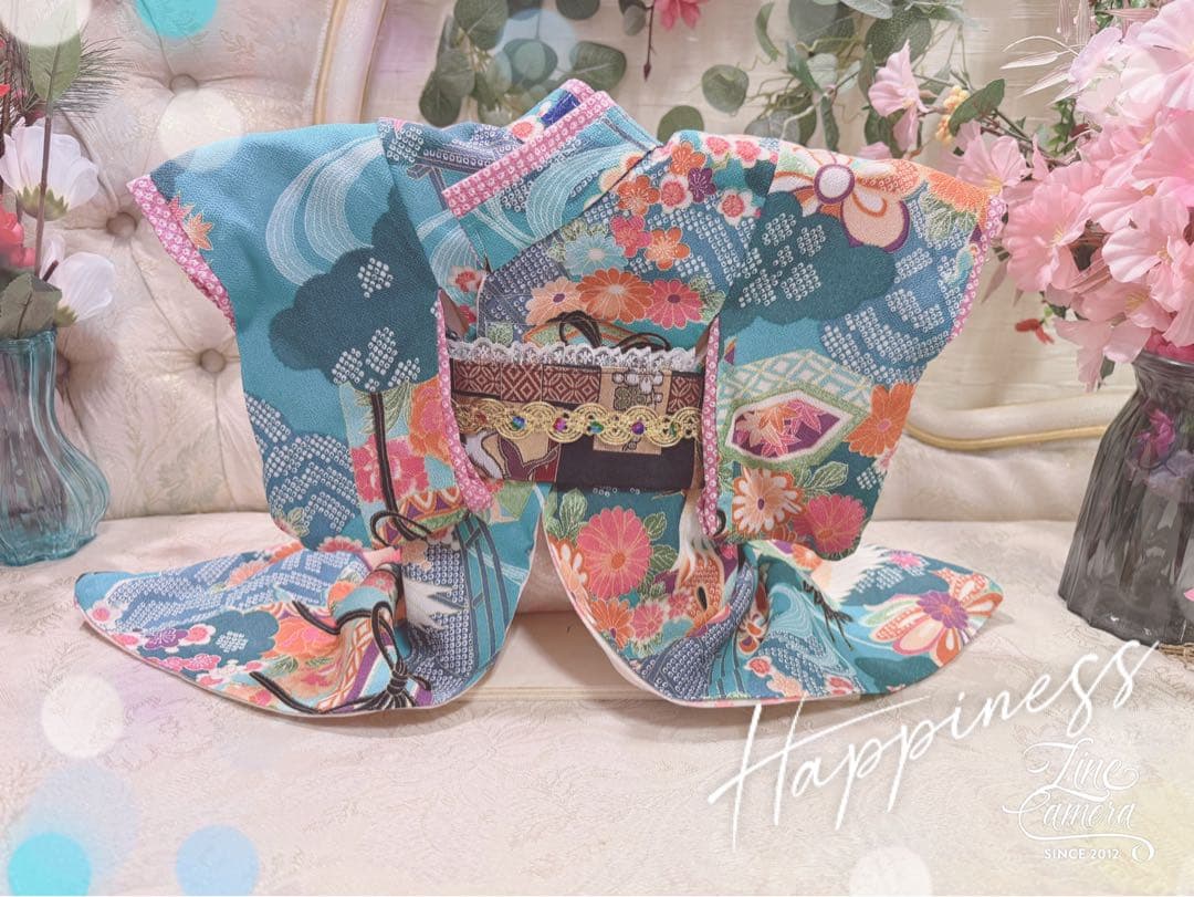 B407.pon2pan2☆オーダー☆犬お着物☆犬2ウェイお着物☆ワンコお着物