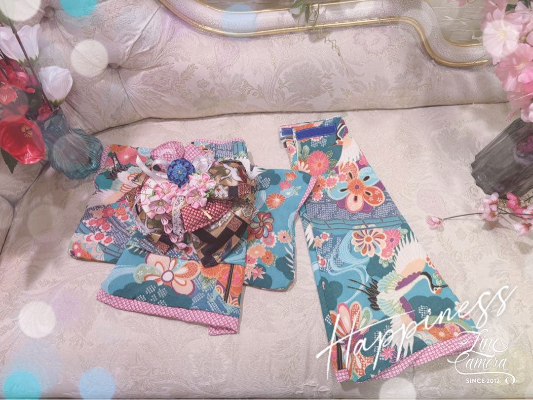 B407.pon2pan2☆オーダー☆犬お着物☆犬2ウェイお着物☆ワンコお着物