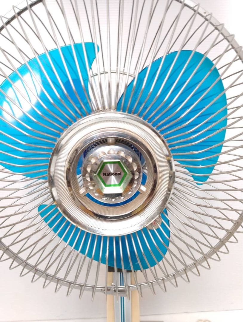 G1695 ナショナル 卓上扇風機 F-30K1G 昭和家電 アンティーク