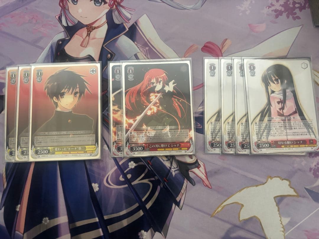 香澄 ヴァイスシュヴァルツ 灼眼のシャナ デッキ フルノーマル