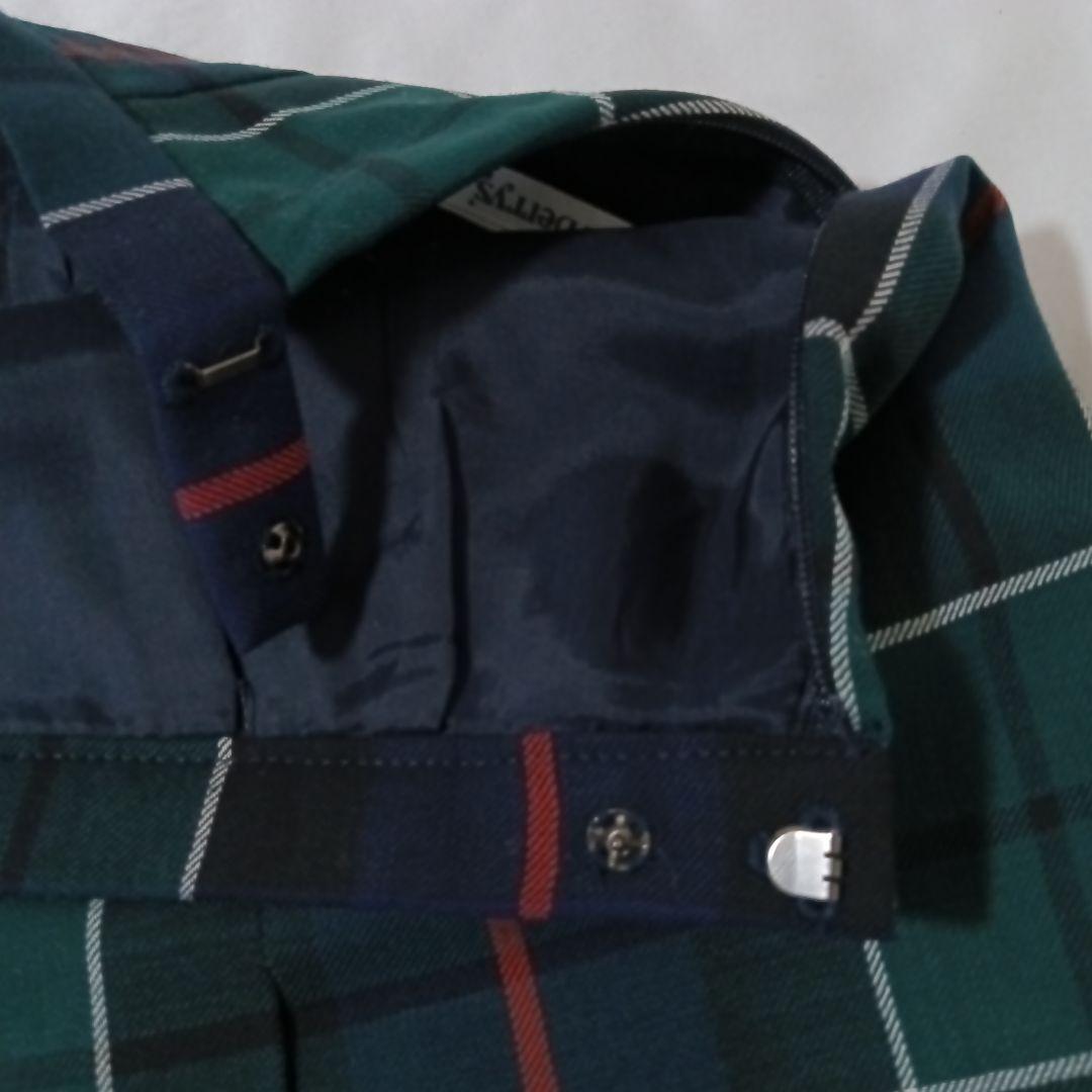 BURBERRYS 42 タータンチェック グリーン ほぼ未使用 Lサイズ 17