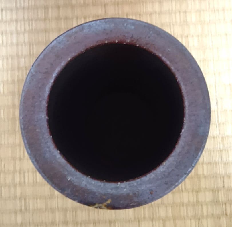 【備前焼】【木村長十郎友敬】作　木村友敬　木村純雄　花瓶　 花器　壺　花入