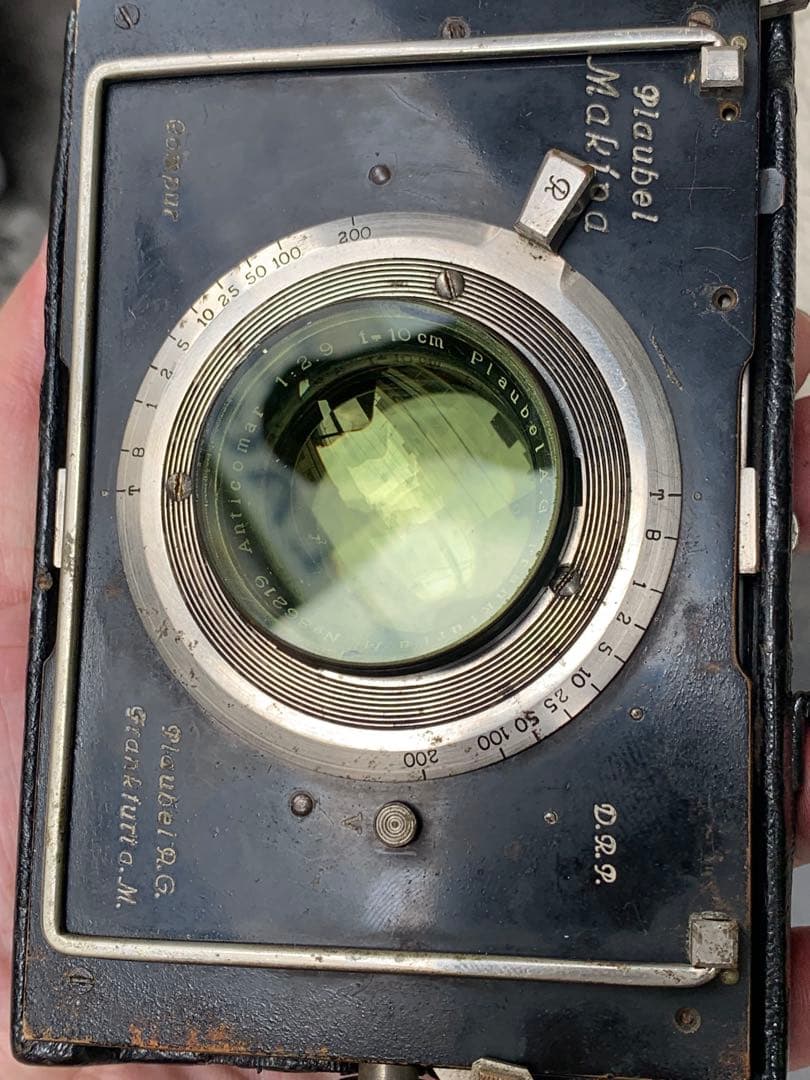 PLAUBEL Makina 69 中判蛇腹カメラ 10cm f2.9ジャンク品